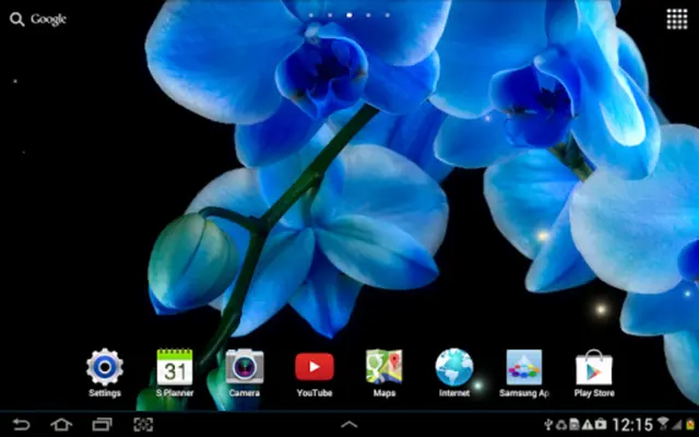 Orchids Live Wallpaper android App screenshot 2